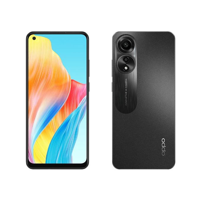 Oppo A78 4G-8+256GB-Dual sim-black(2YRs WRTY)