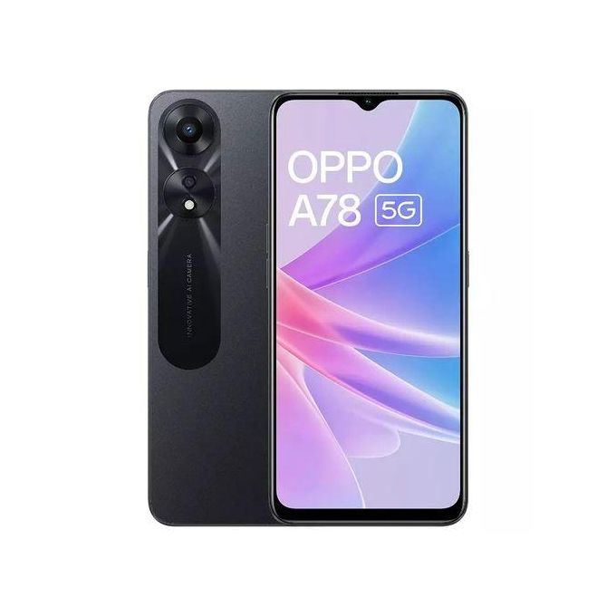 Oppo A78 4G-8+256GB-Dual sim-black(2YRs WRTY)