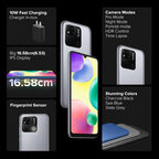 Xiaomi Redmi 10A 6GB+128GB  Dual SlM (2YRs WRTY)