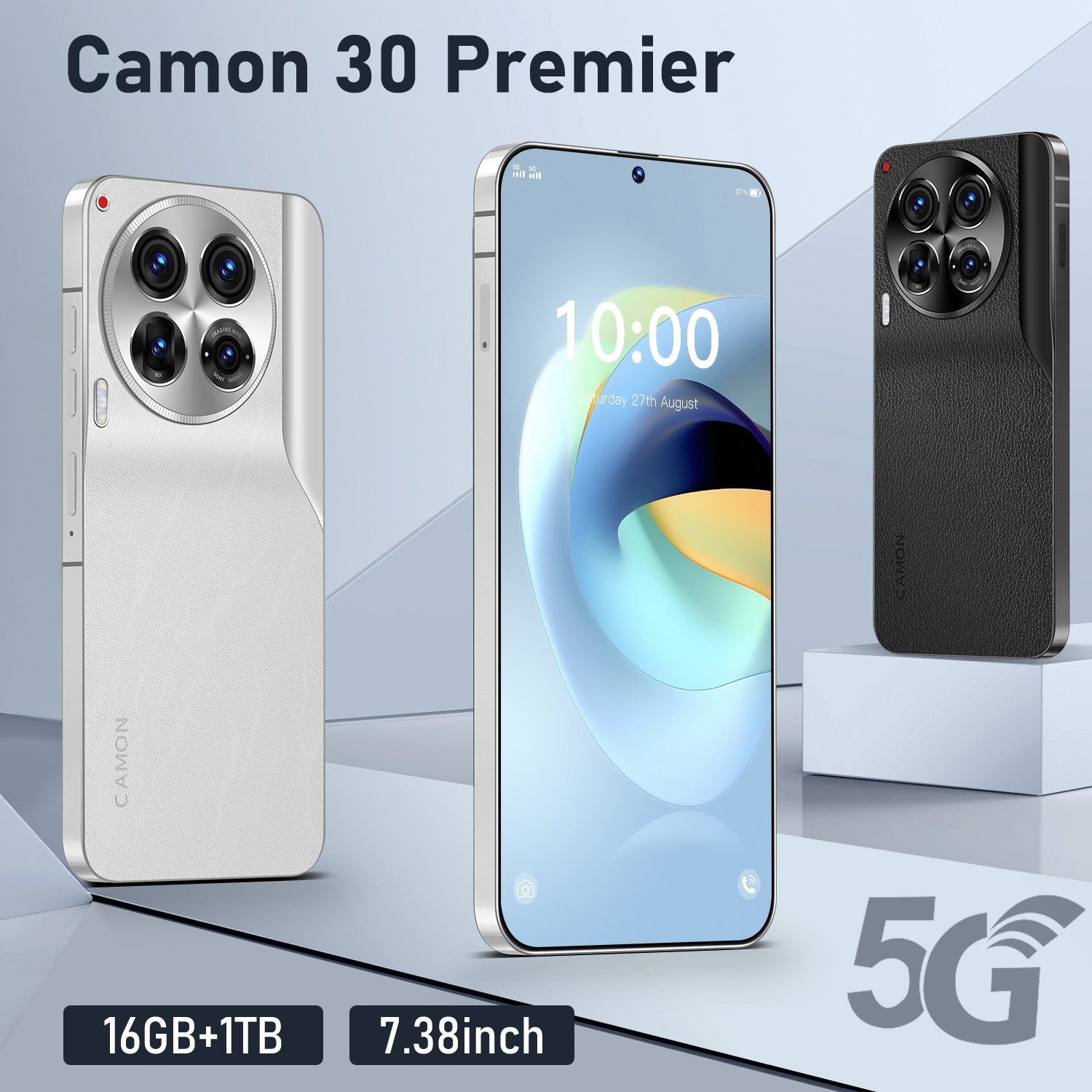 Camon 30 Premier 16GB + 1TB (2YRs WRTY)