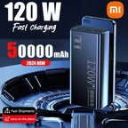 XIAOMI 120W Power Bank 50000mAh High Capacity Fast Charging Powerbank