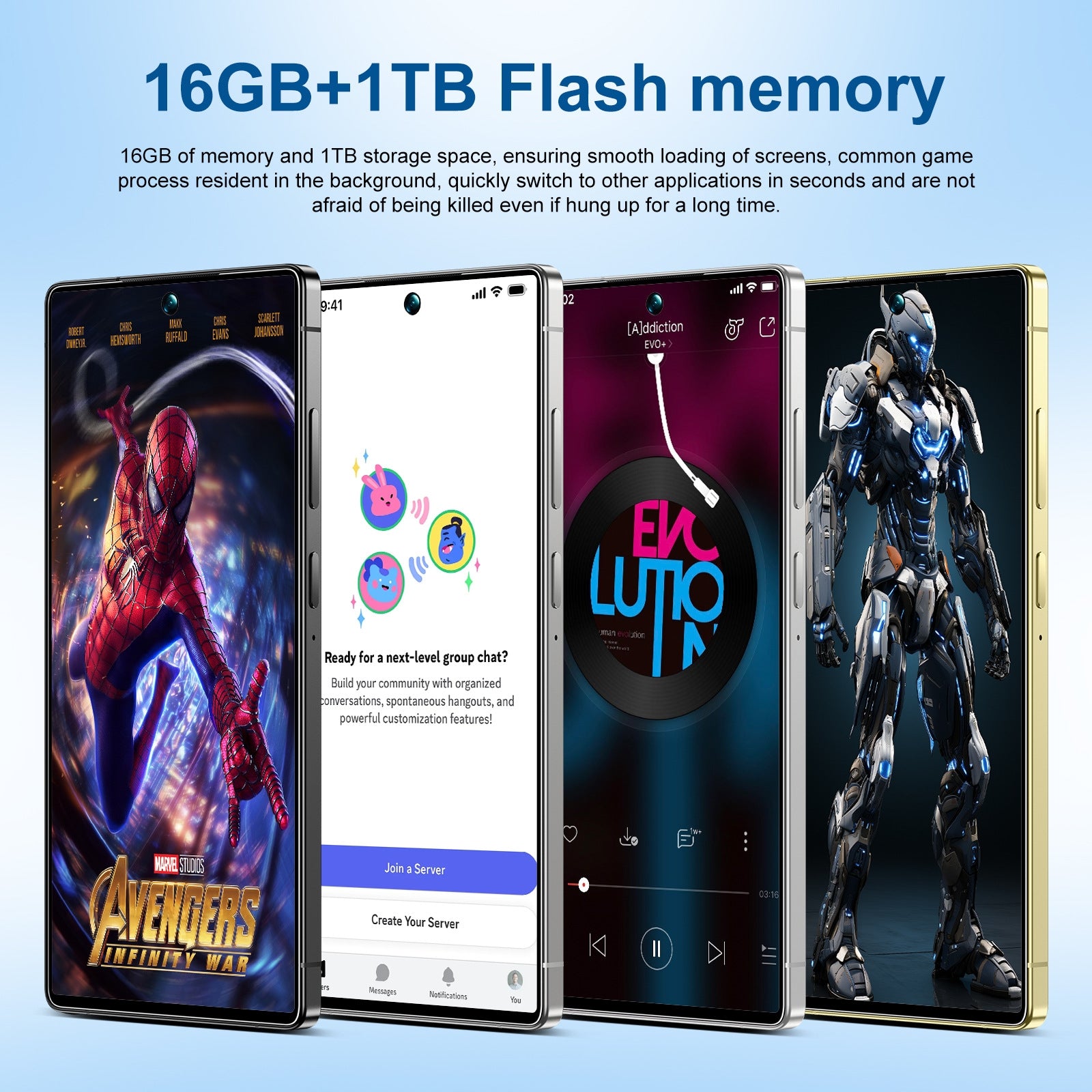 S25Ultra style smartphone 16GB+1TB （ 2YRS WRTY)