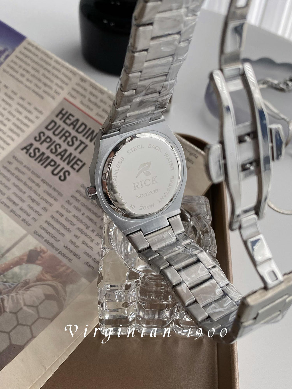Double Deal! Buy 1 Get 1 Free RICK Men’s Quartz Watch | California Style | Waterproof