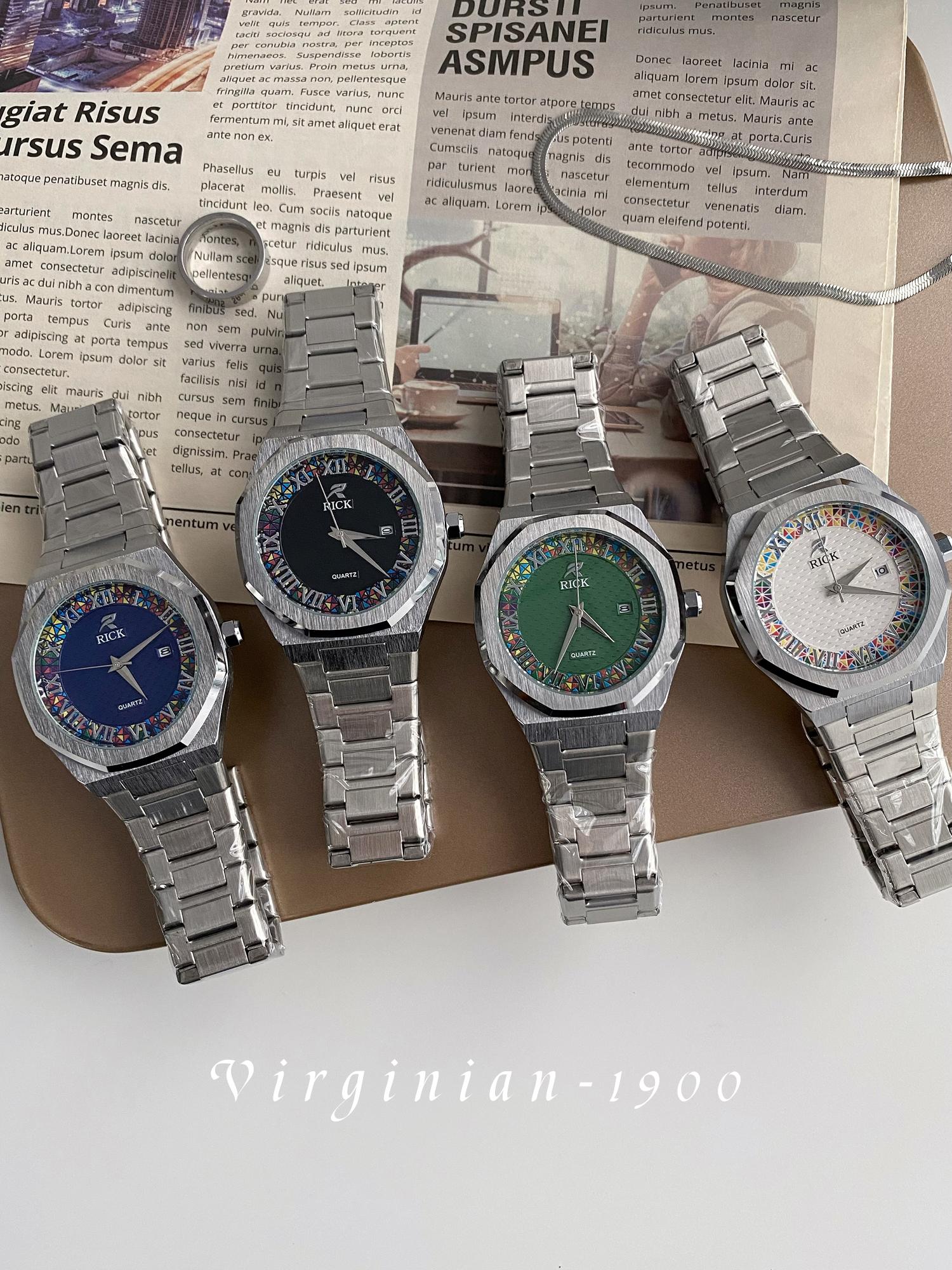 Double Deal! Buy 1 Get 1 Free RICK Men’s Quartz Watch | California Style | Waterproof